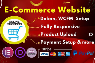 develop an online shop and ecommerce store with wordpress woocommerce