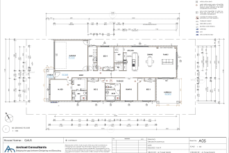 draft australian architectural developer approval plan and elevations