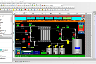 do programming of siemens and schneider plc, hmi and scada