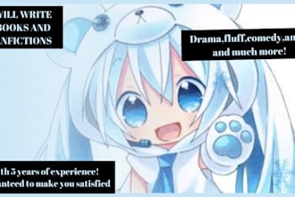 write fanfictions and ebooks