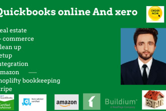 do amazon fba and shopify bookkeeping in quickbooks online and xero