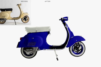 photoshop color correction, recoloring and color matching services