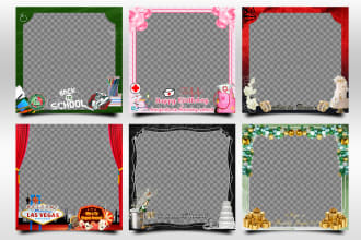 design custom 360 photo booth overlays