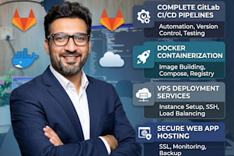 setup gitlab ci cd pipelines docker and deploy your web app on vps