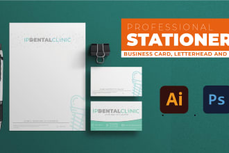 do a professional business card and full stationery design