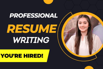 provide a professional ats resume and cover letter service