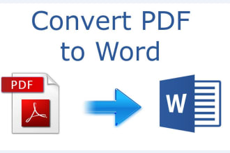 convert PDF to word, word to PDF, or retype