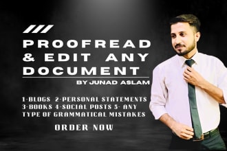 resplendently proofreading and copy edit your article