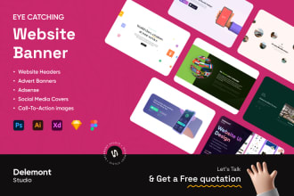 design website banners,web slider and shopify banner