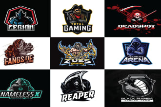 design professional gaming or esport logo design