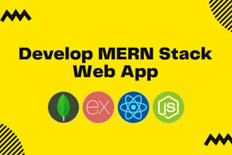 be your mernstack  developer