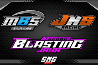 create high quality racing and automotive logo designs