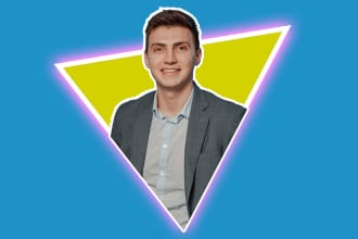 design neon light effect profile pictures