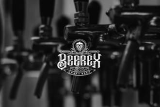 design beer logo label with my creative thinking
