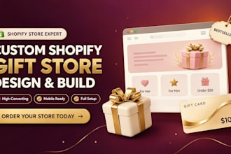 build shopify gift store with gift cards and holiday shopping
