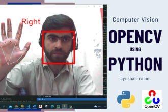 do computer vision projects with opencv python