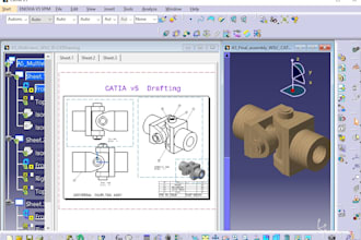 make 3d cad model using catia v5 and fusion 360