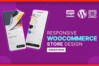 design ecommerce website using woocommerce online store