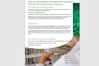 create healthcare marketing templates