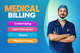 do medical billing and rcm services including claims, deniels, credentialing