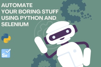 do web automation using python and selenium