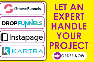 Top 10!  create groove funnels website sales funnel kartra funnel landing page instapage