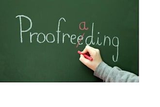do proofreading of anything