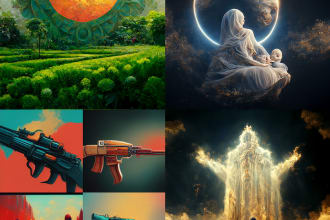 make amazing ai generated artwork for your album