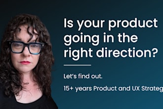 give you expert product strategy and UX advice on zoom