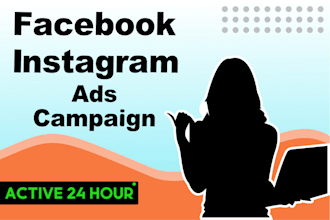 do shopify wordpress website ads, facebook ads, instagram ads campaign, fb ads