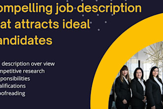 write a compelling job description