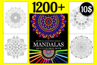 give you 1200 plus mandala coloring pages for adults
