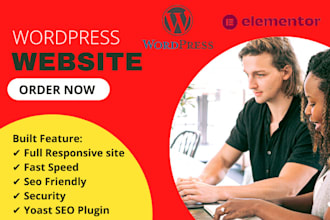 design or clone a website using elementor pro in wordpress