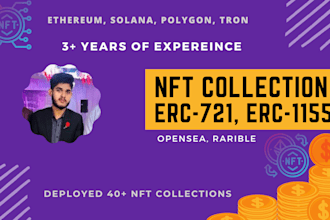 develop smart contract for nft collections