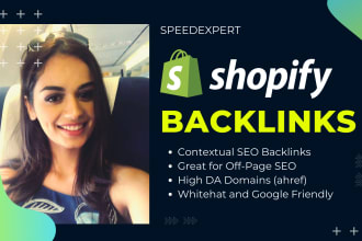 build SEO backlinks for shopify stores