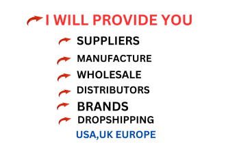 provide list of dropshipping suppliers in manufacture,usa