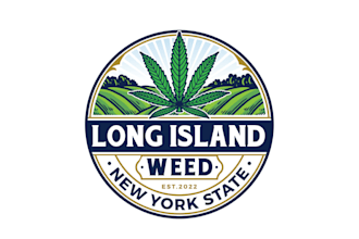 design medical cannabis weed marijuana hemp cbd dispensary logo