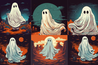 create custom halloween design