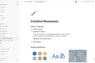build custom notion templates, dashboards, and workspaces