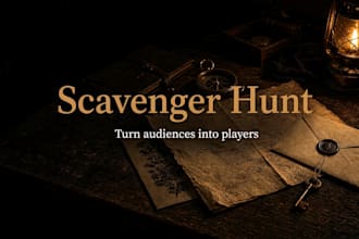 design a scavenger hunt blueprint you can run yourself