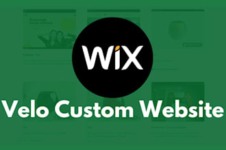 redesign your wix website and add velo custom code features