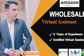 be your amazon virtual assistant ,amazon wholesale