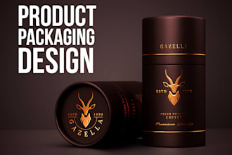 do unique product packaging and box design
