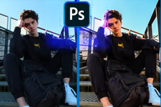 retouch photo colour correction  grading colorist edit