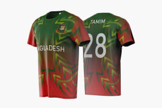 create all over sublimation print design