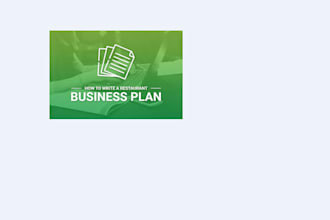 write a complete business plan with a financial plan