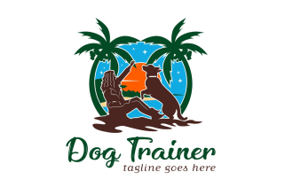 design high quality dog training logo with express deliver