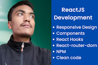 do frontend development with reactjs