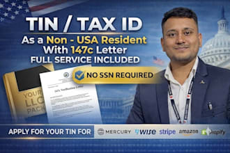 get tin number for you as a non USA resident