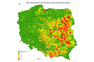 create gis maps, choropleth, heatmap, publication map, spatial analysis